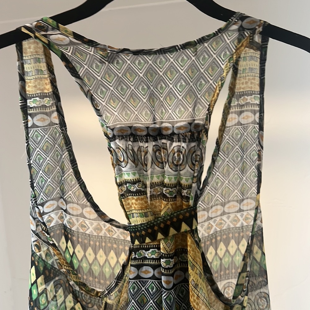 Sheer Racerback Layering Top - Picture 5 of 7